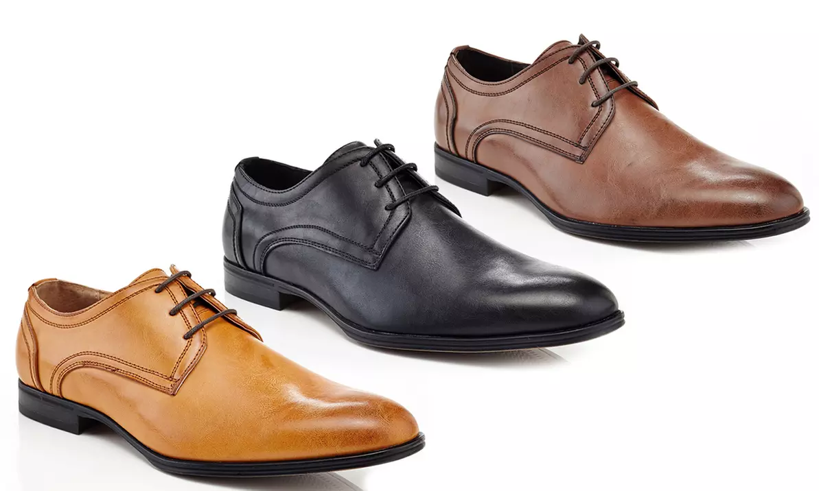 Adolfo Kevin Men's Plain-Toe Dress Shoes - Primary Image