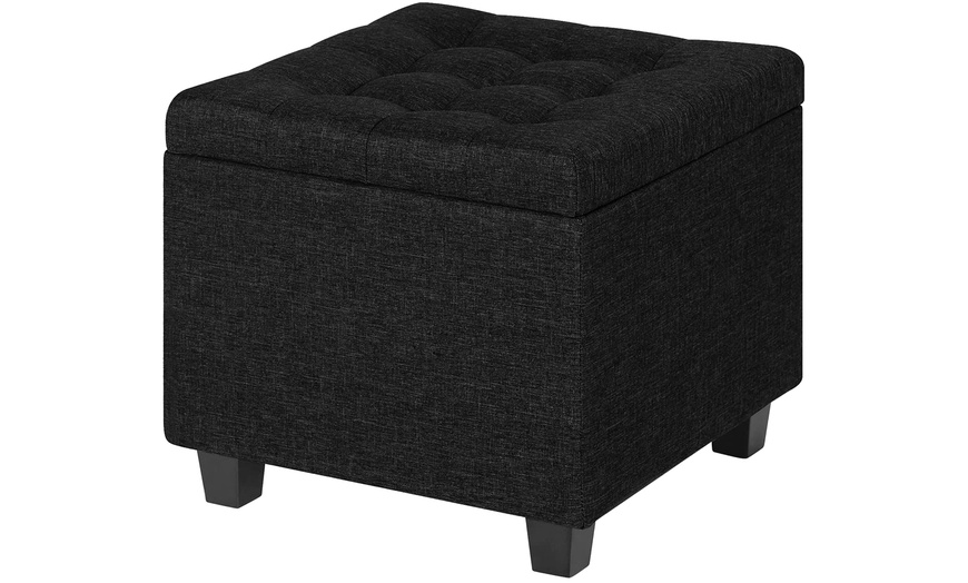 Image 18: Pouf avec espace de rangement