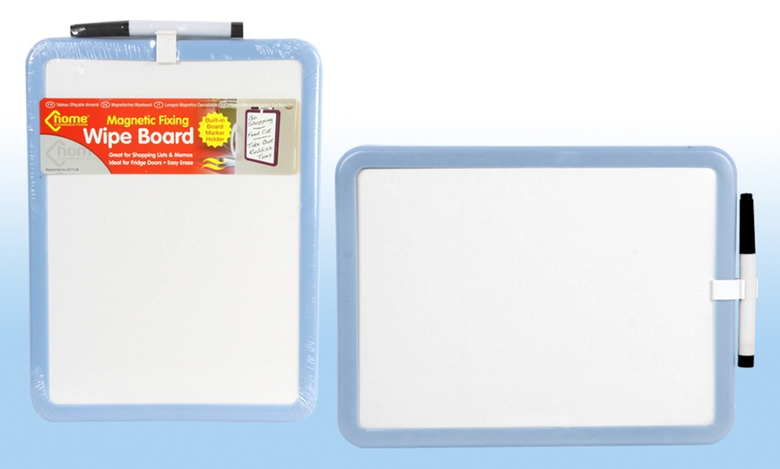 Image 3: Magnetic Wipe Board Set