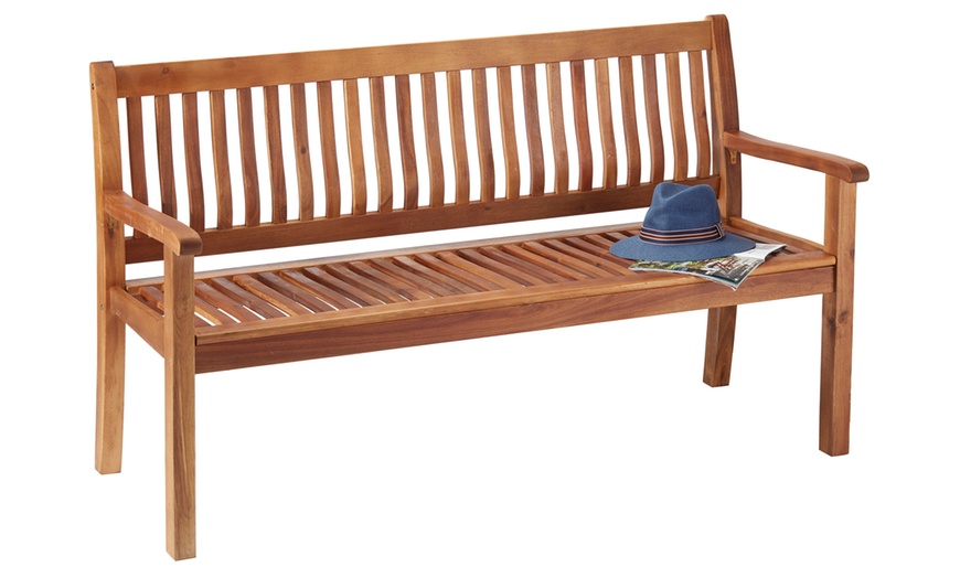 Image 16: Acacia Garden Bench Selection