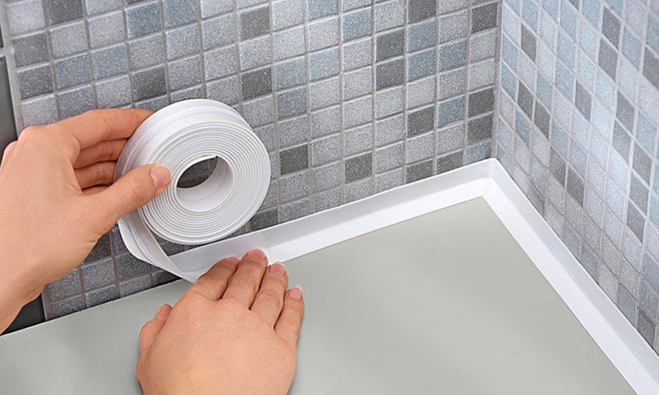 Roll of Kitchen and Bathroom Adhesive Joint Tape