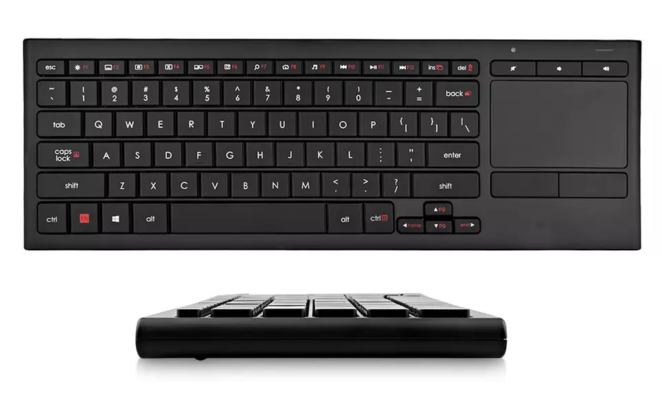Logitech K830 Illuminated Wireless Keyboard and Touchpad (Refurbished) - Second Medium