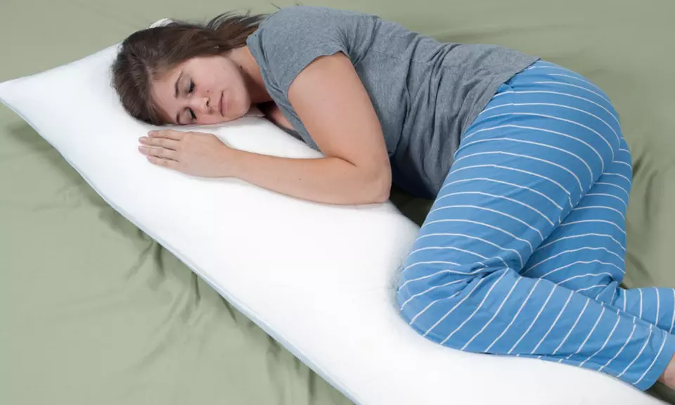 Shredded Memory-Foam Body Pillow - Primary Image
