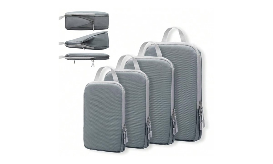 Image 5: Four-Piece Compression Storage Bags