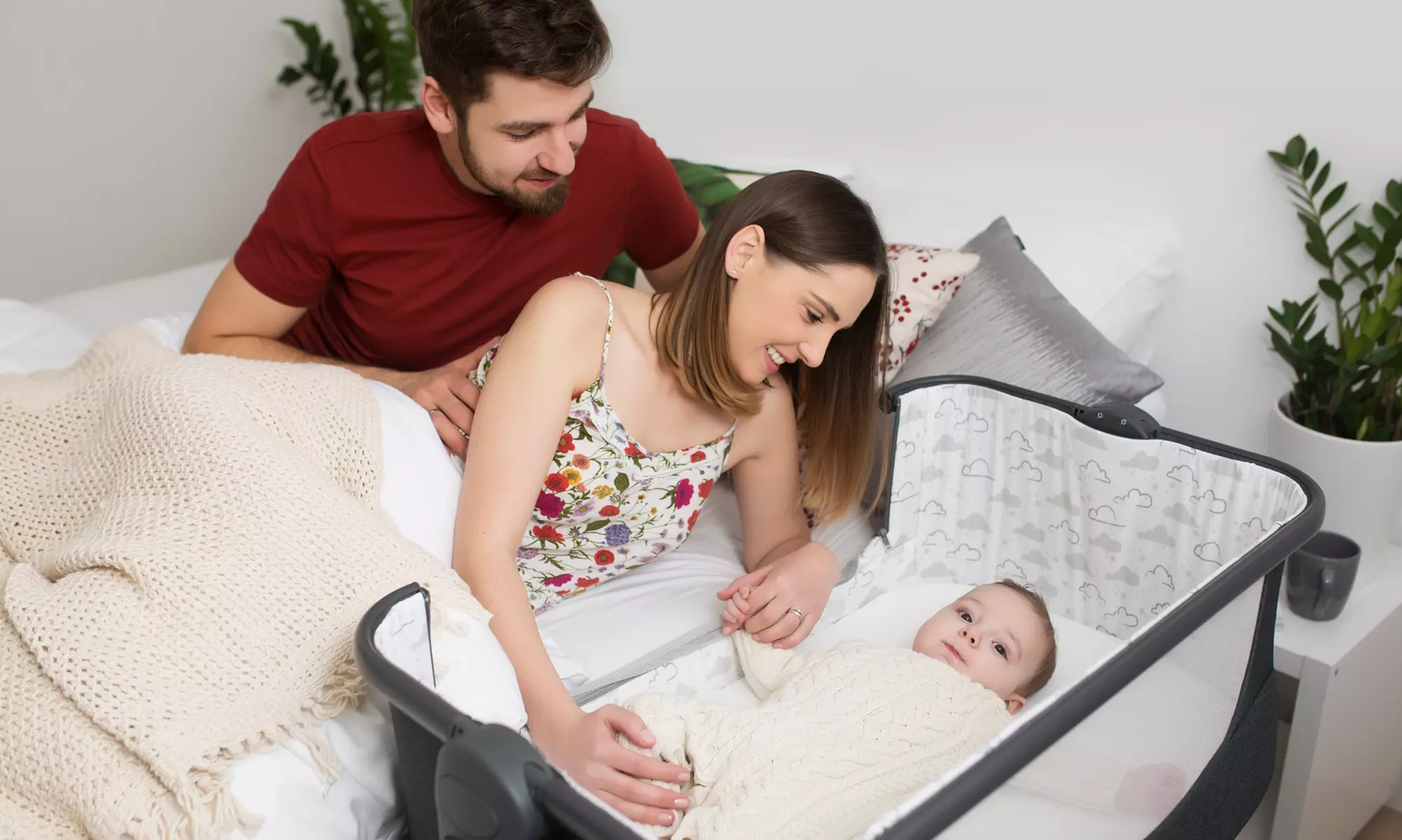 Berceau Cododo pour bébé Lionelo Timon 3 en 1 - Primary Image