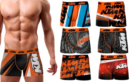 Pack de 6 boxers assortis de la marque KTM