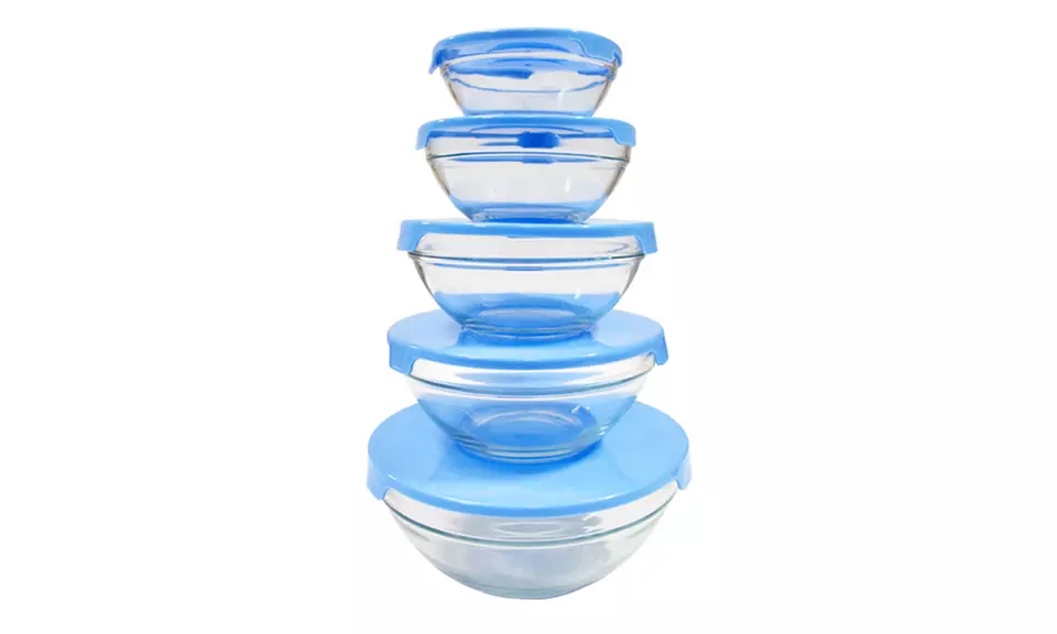 Glass Bowl Set (10-Piece) - Second Medium