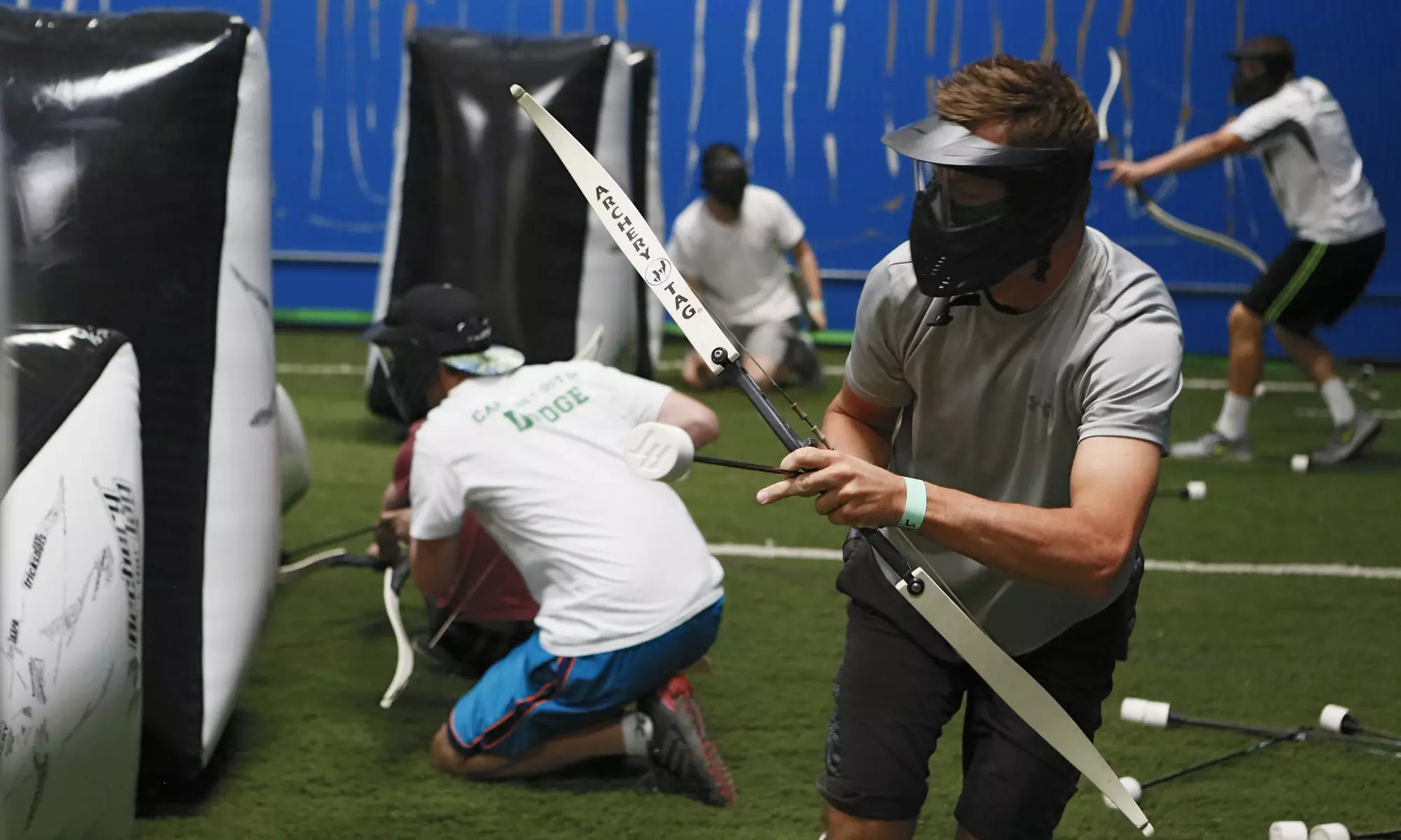 Two or Six One-Hour Archery Passes at Get Air Hang Time Trampoline Park (Up to 53% Off) - Primary Image