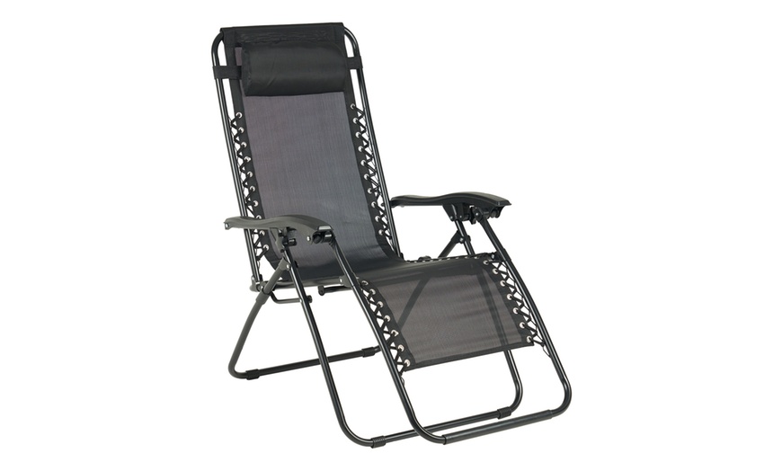 Image 17: Tumbona de exterior ligera y plegable