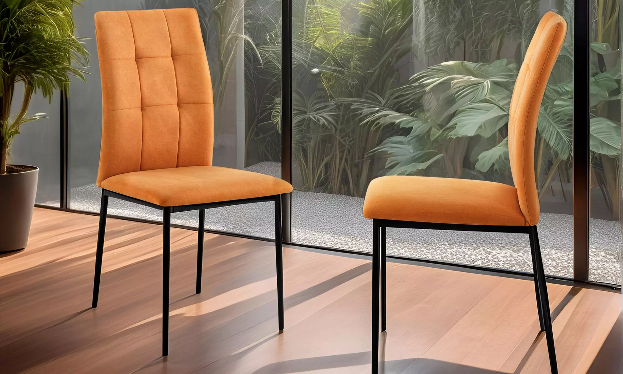 Set di 4 sedie Delhi OresteLuchetta