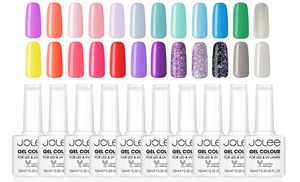 Jolee 10-Piece Gel Nail Polish Summer Colour Set 10ml