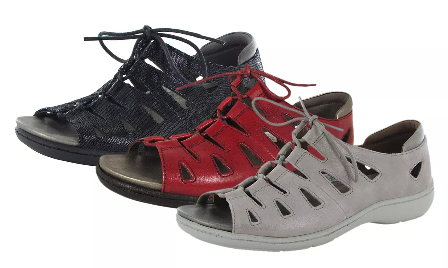 Aravon Women's Ghillie Sandals Available in Narrow, Medium, and Wide Widths - Primary Image