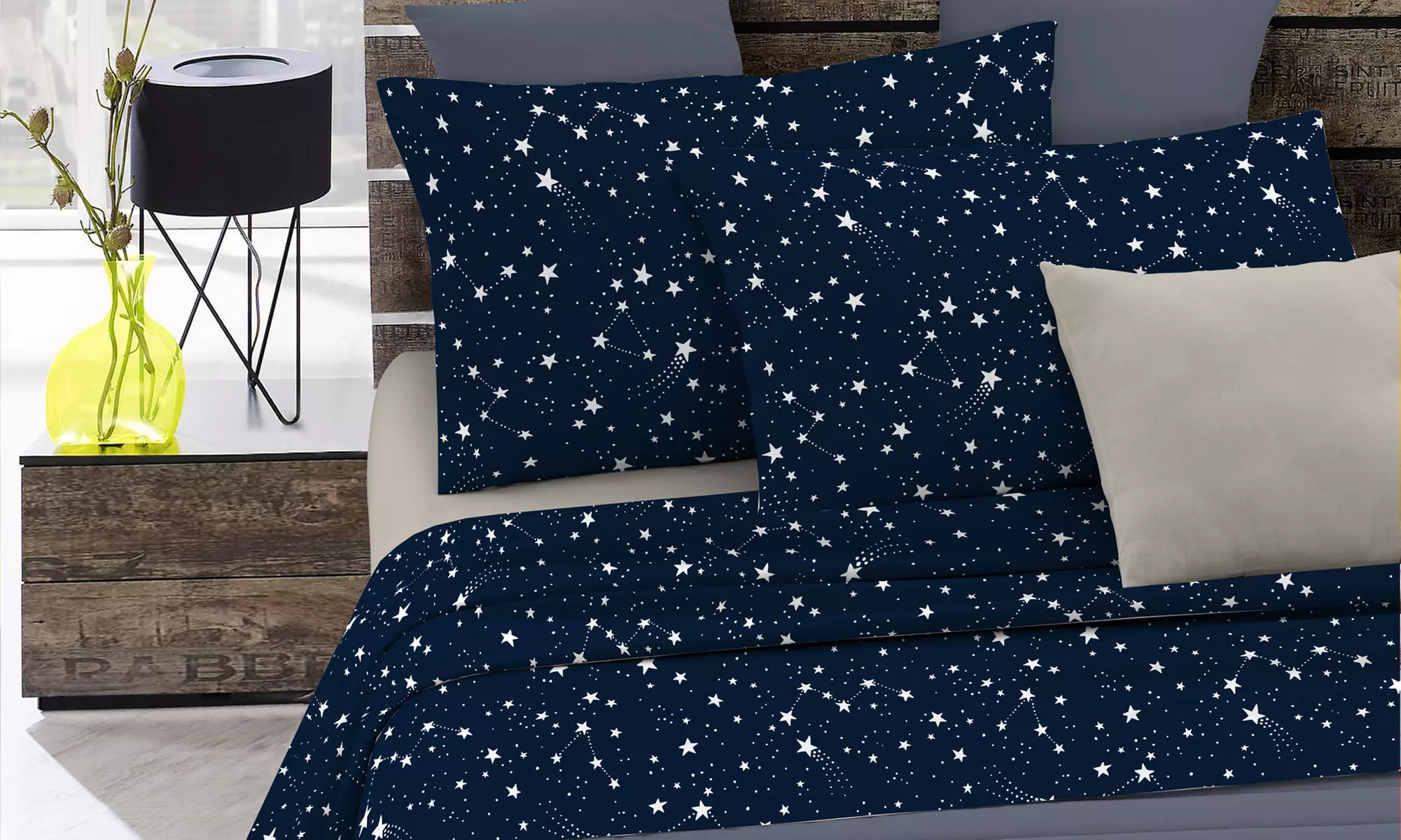 Completo letto Fashion no stiro Made in Italy