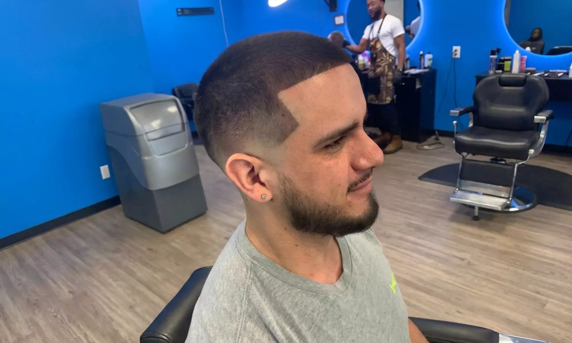 Transform Your Look: Man Haircut with Optional Beard