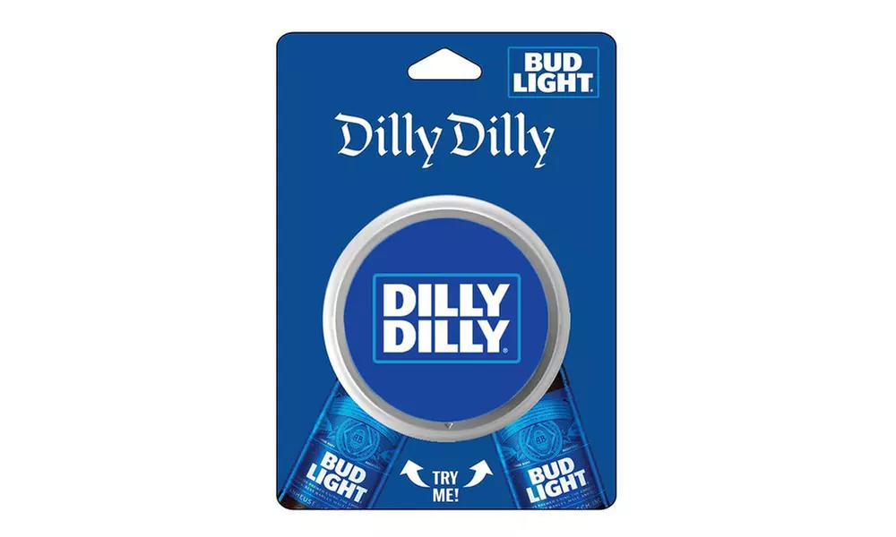 Official Bud Light Dilly Dilly Button - Second Medium