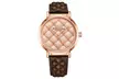 Stuhrling Women's Leather Tufted Strap Watch - Second Medium