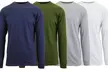 4-Pack Galaxy by Harvic Men's Cotton-Blend Long-Sleeve Tee (S–2XL) - Second Medium