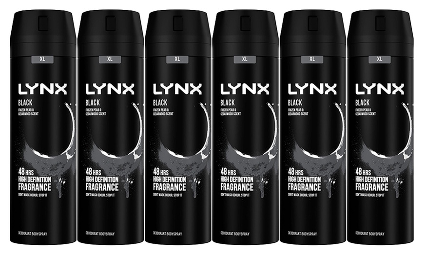 Image 15: Six-Pack of Lynx Men's Body Sprays