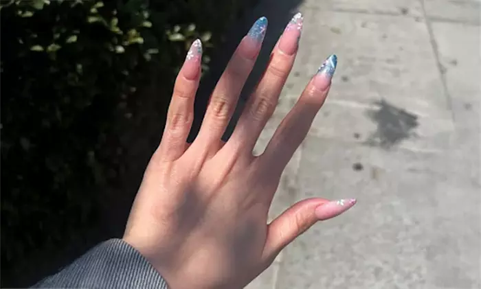 Express Your Style With a Gel or No Polish Manicure Optional Nail Art