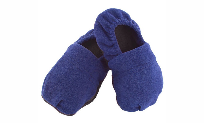 Image 2: Microwave Heated Slippers