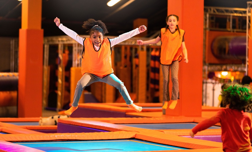 Image 1: Up to 50% Off on Trampoline Park at Gravity Active Birmingham