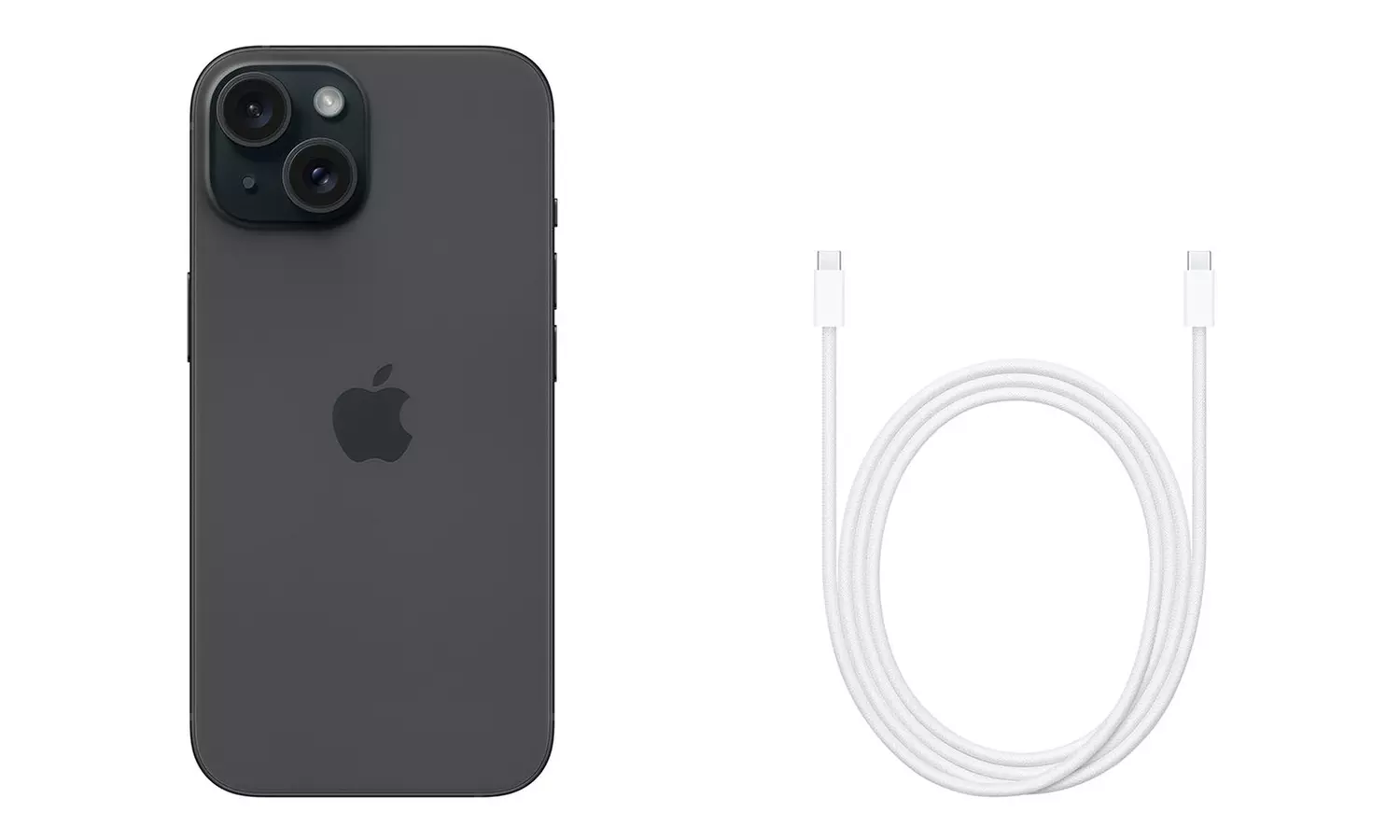 Refurbished Grade A++ Apple iPhone 15 128GB Black - Second Medium