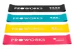 Four or Eight ProWorks Resistance Bands - Second Medium