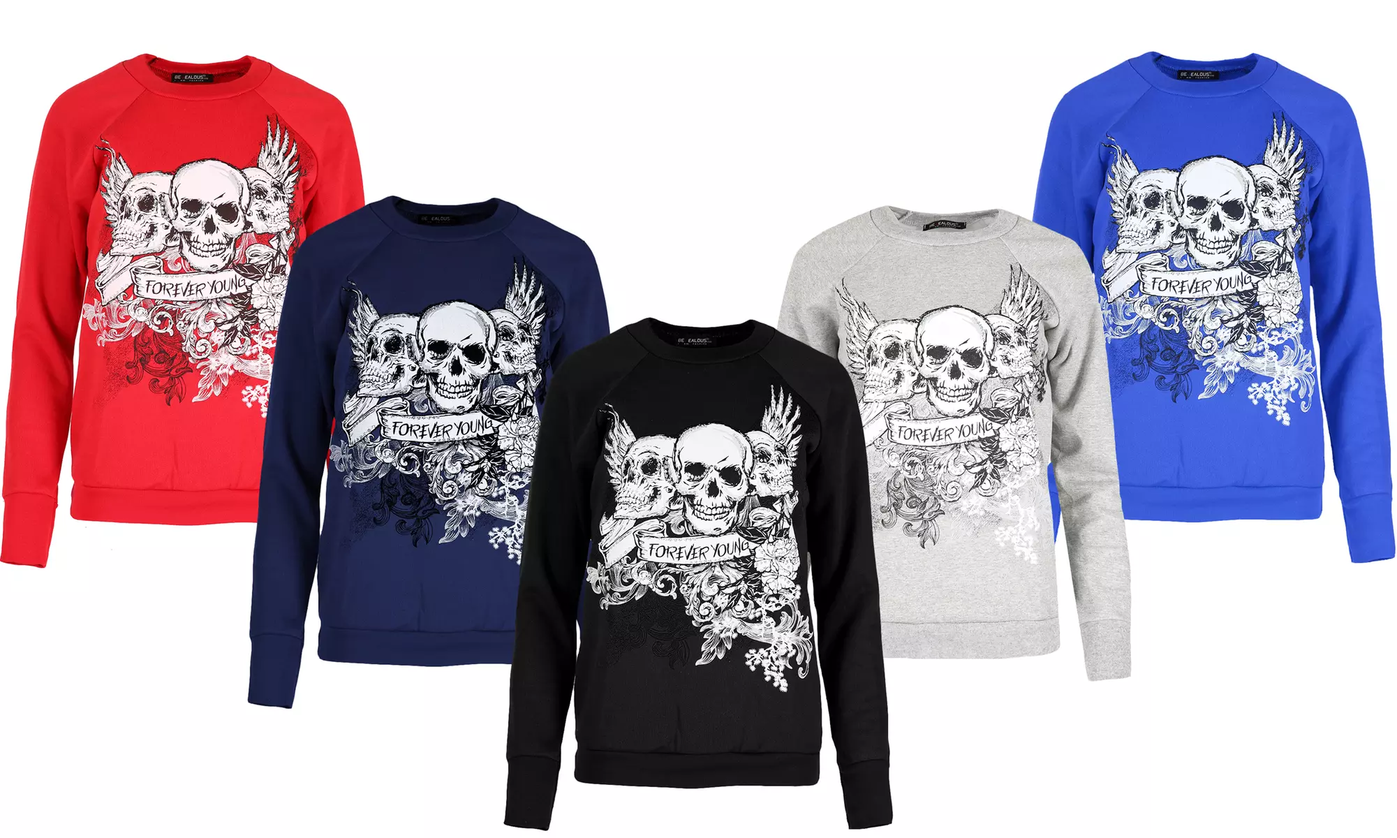 Sweat-shirt avec cranes imprimés de la marque Oops - Primary Image