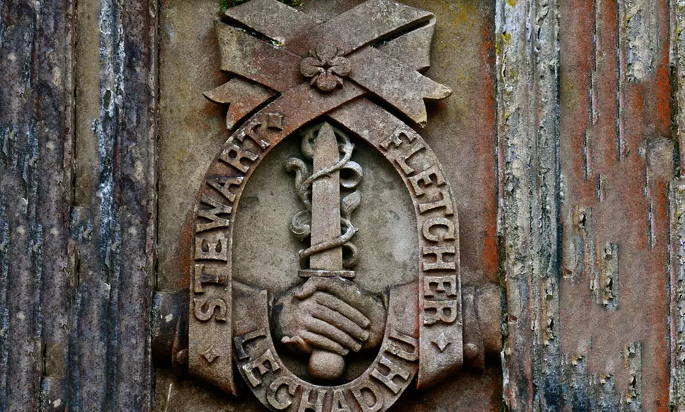 Decorative Lord or Lady Title from Dunans Castle - Second Medium