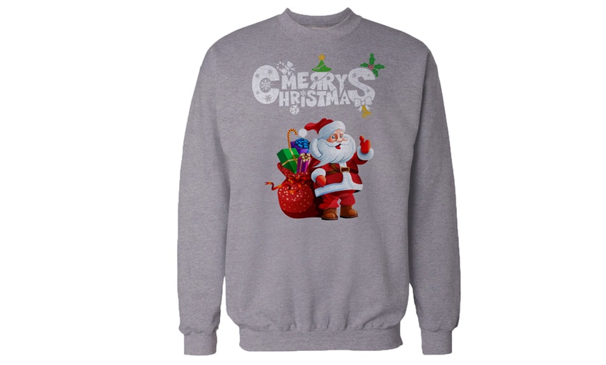 Image 3: Men's Christmas Sweatshirt