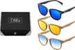 Pack de trois lunettes de soleil de la marque Twig Concept Milano - Second Medium