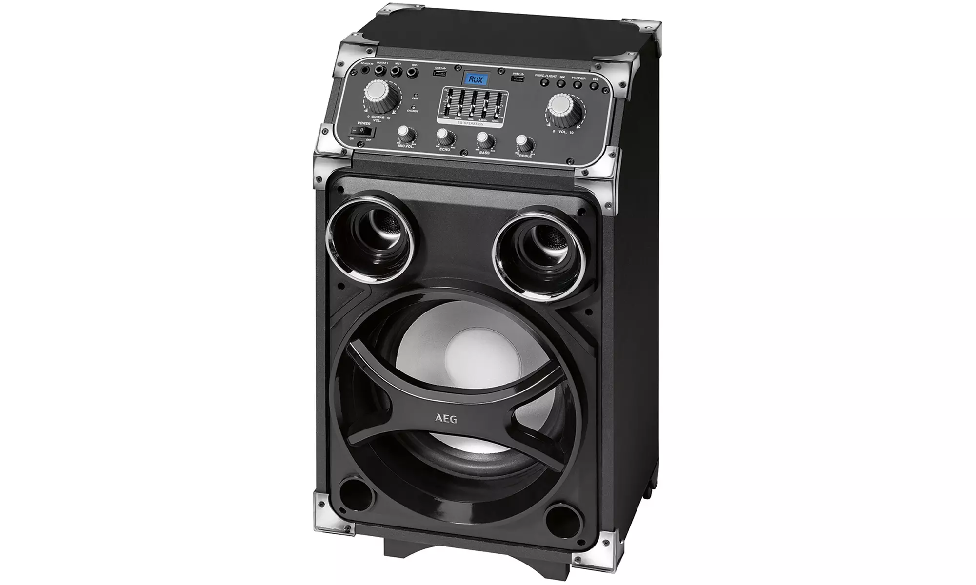 Système audio portable Karaoké Bluetooth® /MP3/2 USB AEG - Primary Image