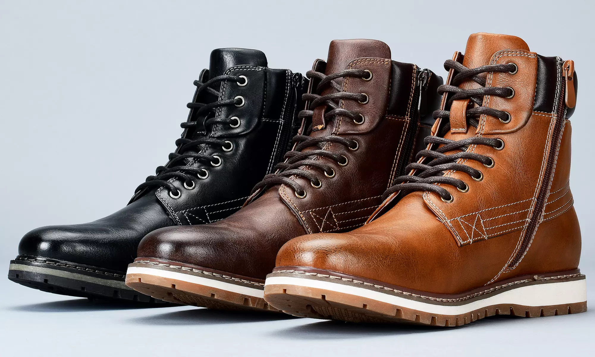 Harrison Men's Round-Toe Casual Boots - Primary Image