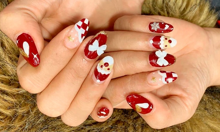 Image 1: Indulge in Express, Deluxe, Or Ecococo Pedicures, Shellac, & More 