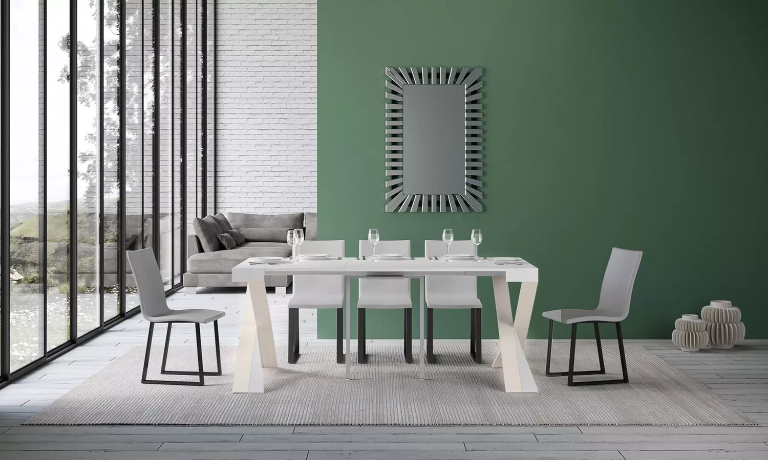 Verlengbare tafel 'Diago'