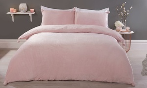 Pieridae Pom Pom Fleece Duvet Set