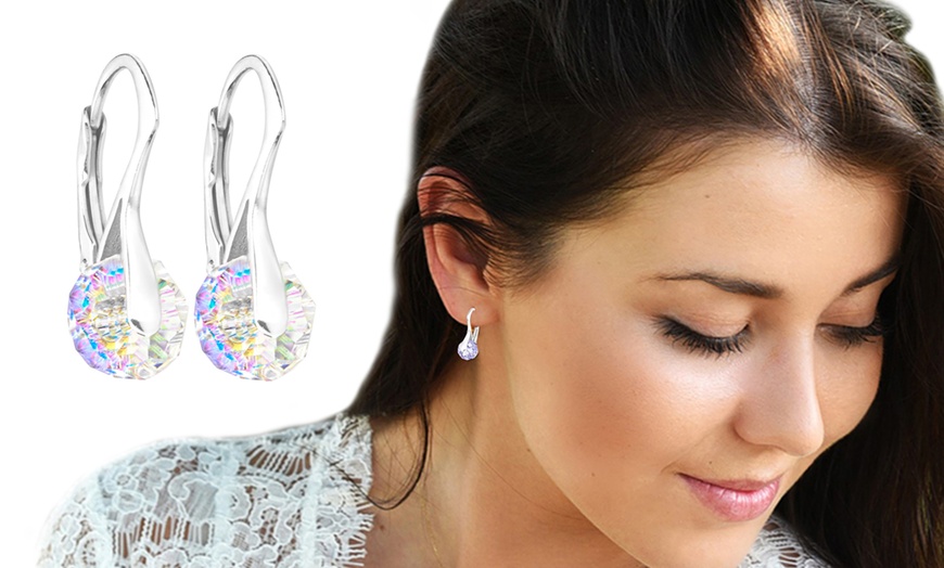 Image 41: Ah! Jewellery Earrings with Crystals from Swarovski®