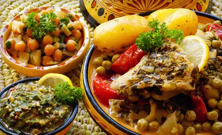 $20 for $40 Worth Moroccan Cuisine at Tajine Alami in Manitou Springs - Primary Image