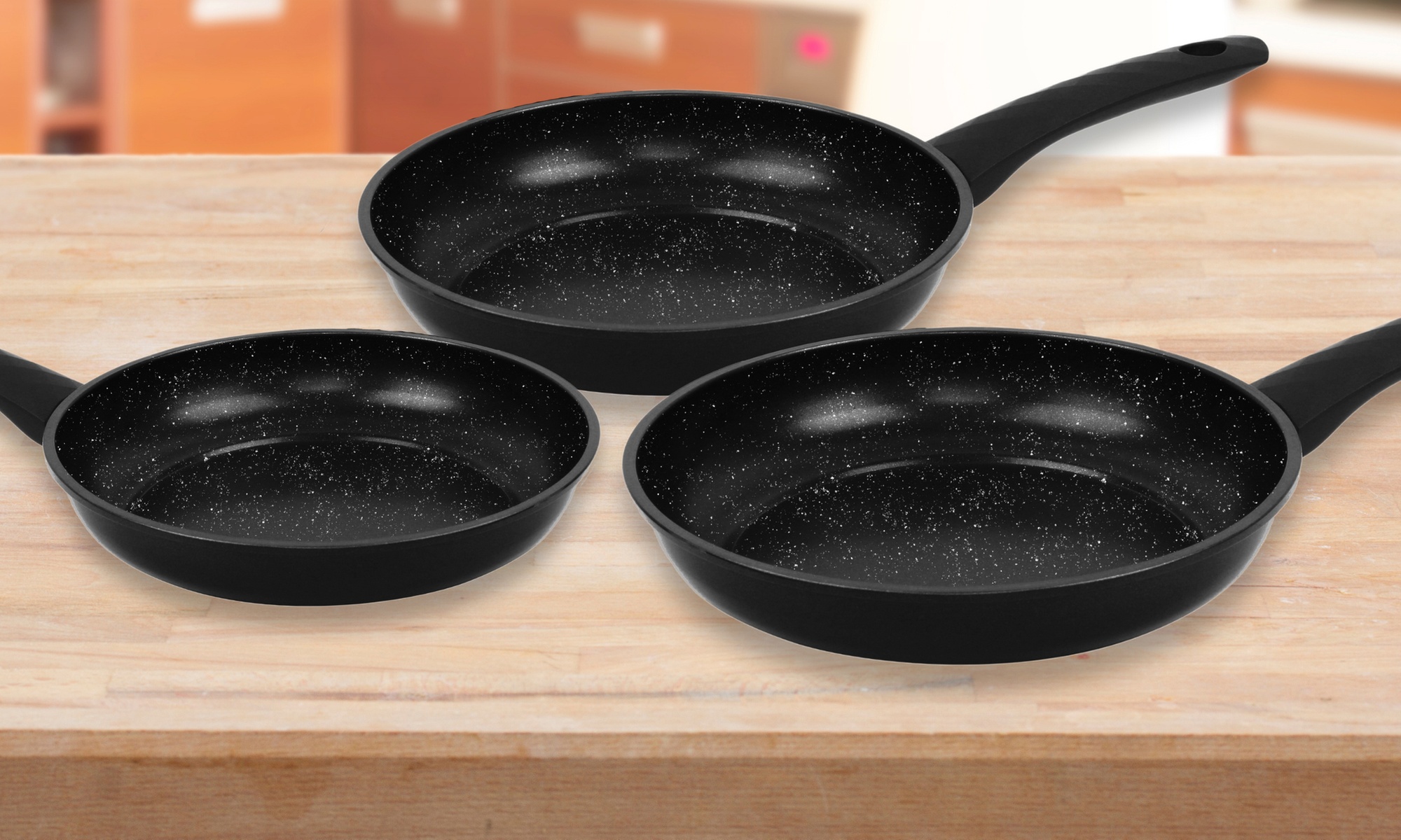 Juego de 3 sartenes de Herzberg