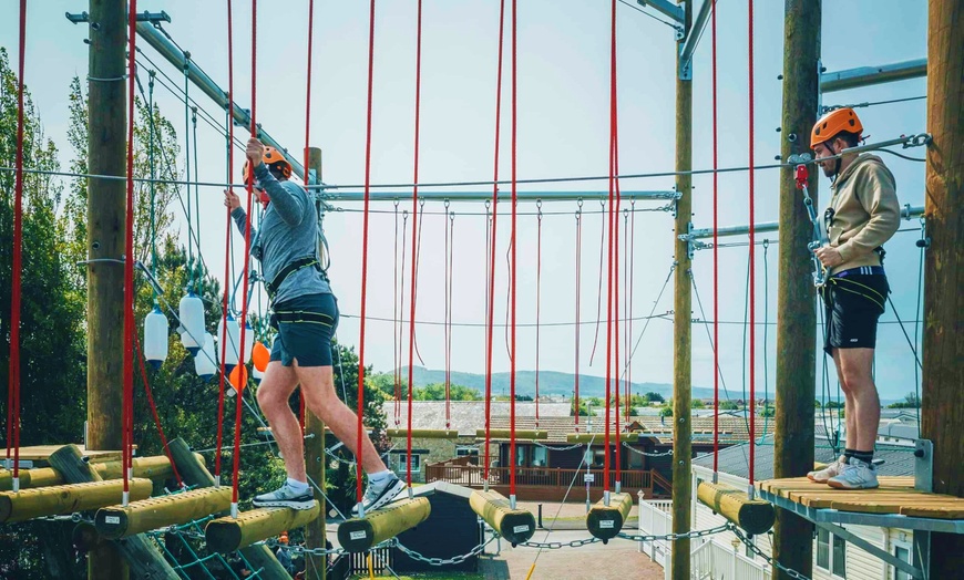 Image 3: High Ropes Adventure Course for One, Two, Three, or Four at SF Parks