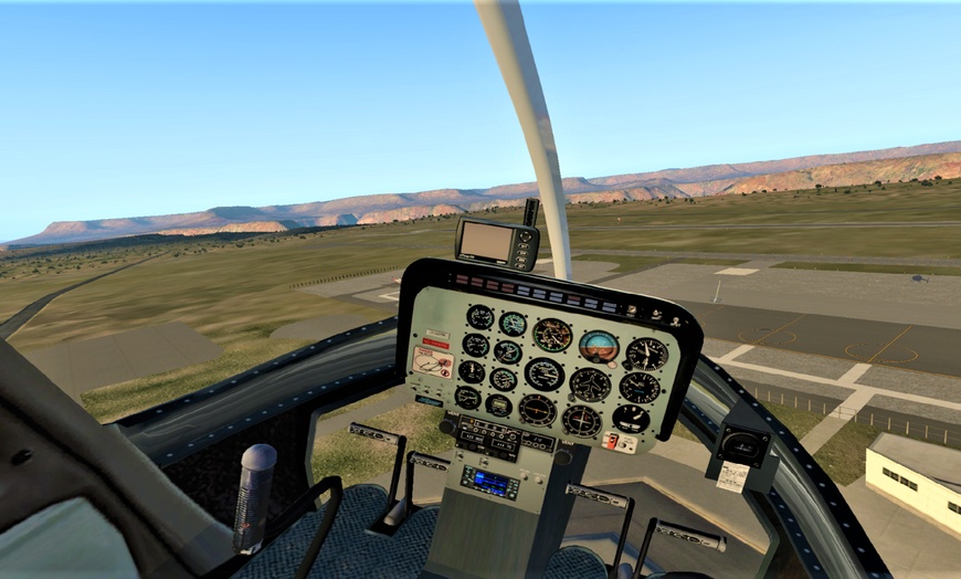 Image 1: Helicopter Flight Simulator