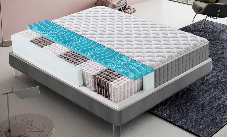 Image 2: Pocket and Memory Foam Mattress