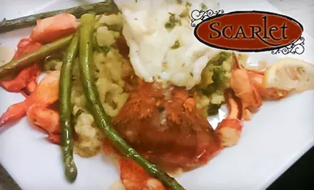 $20 for $40 Worth of Comfort Cuisine and Drinks at Scarlet - Primary Image