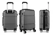 Kono 20" Premium ABS Cabin Carry-On Suitcase with Secure Combination Lock - Second Medium