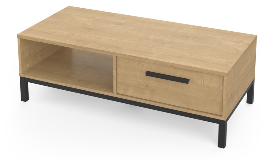 Image 4: Ensemble table basse et banc TV "Artisan" de Demeyere