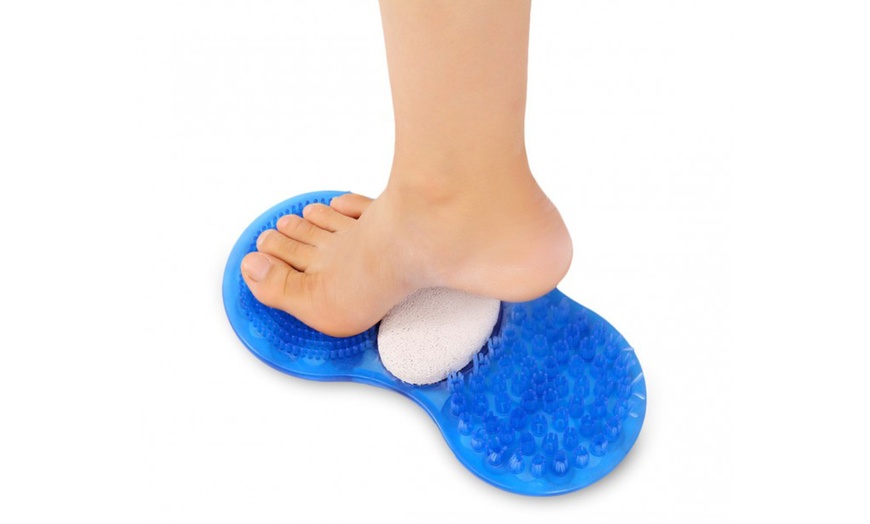 Image 2: Tappetino esfoliante per piedi