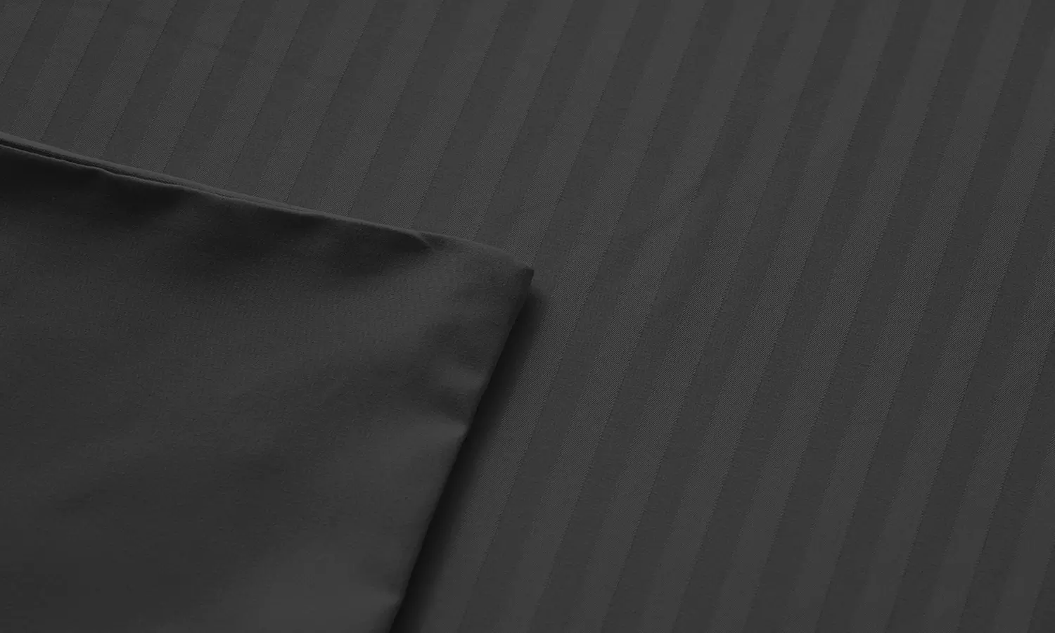 Three Pieces Stripe Duvet Cover Set With Two Pillowcases