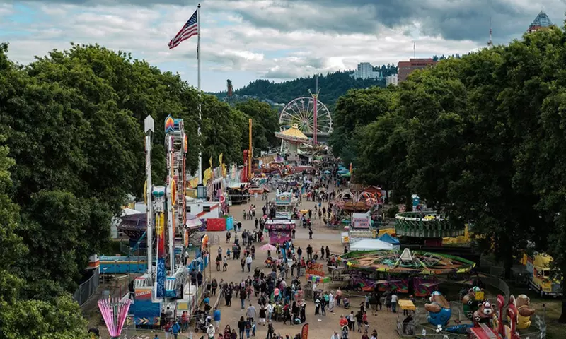 $8 for Two Tickets to Rose Festival CityFair (May 25–June 10) at Tom McCall Waterfront Park ($16 Value) - Second Medium