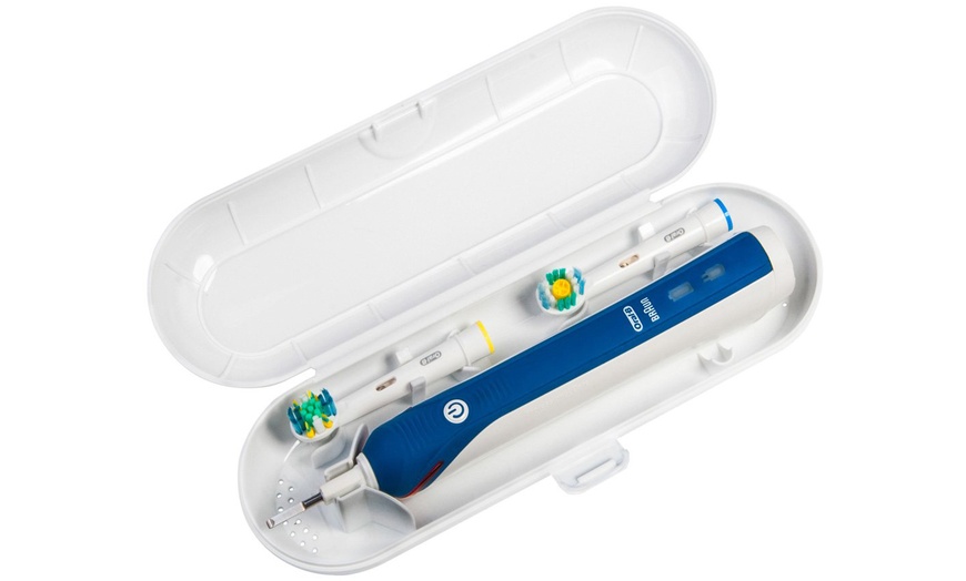 Image 2: Electric Toothbrush Case with Bag Compatible with Oral-B