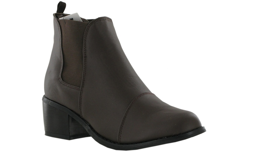 Image 6: Women's Wedge Heel Ankle Boots